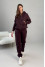 Спортивный костюм «Николь» шоколадного цвета