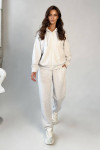 "Marel" suit, gray melange