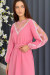 Платье «Бэрк» розового цвета