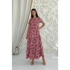 "Brenda" dress with powder print