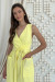 Платье «Атриум» желтого цвета