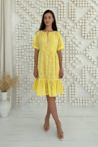Сукня «Маріка» жовтого кольору