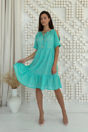 Платье «Марика» мятного цвета