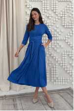 Dress "Rania" in electric color