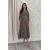 Dress "Rania" cappuccino color