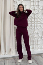 "Alvaria" burgundy tracksuit