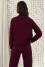 "Alvaria" burgundy tracksuit