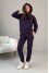 Спортивный костюм «Фоллия» фиолетового цвета