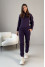 Спортивный костюм «Фоллия» фиолетового цвета