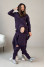 Спортивный костюм «Фоллия» фиолетового цвета