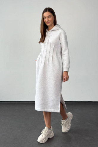 Сукня «Фелема» кольору сірий меланж Сукня «Фелема» кольору сірий меланж