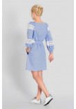 Сукня «Поліна» блакитного кольору