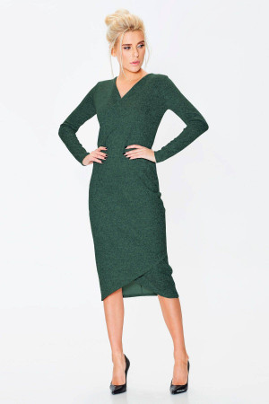 Платье «Карамболь» зеленого цвета