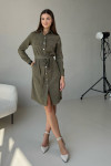 Khaki Taska dress