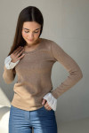 Mocha-colored "Manny" sweater