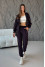 Plum-colored Nevis suit