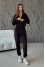 Plum-colored Nevis suit