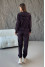 Plum-colored Nevis suit