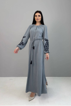 Платье «Галатея» серого цвета