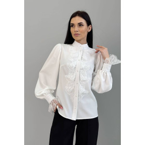 Сорочка «Айла» білого кольору
