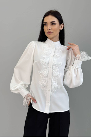 Сорочка «Айла» білого кольору