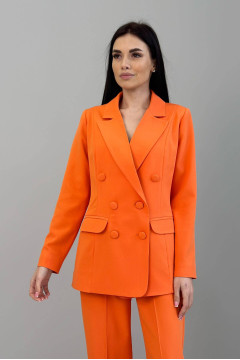 Пиджак «Квин» оранжевого цвета