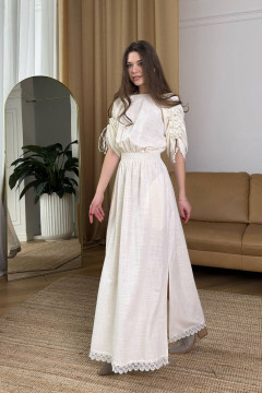 Сукня «Адела» молочного кольору