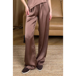 Брюки «Анетта» шоколадного кольору