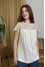 Блуза «Дакота» молочного кольору