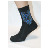 Embroidered men's socks