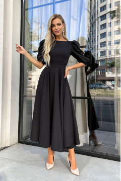 Платье «Аделіна» черного цвета