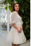 Dress "Elvina" milky color