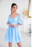 Dress "Elvina" light blue