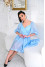 Dress "Elvina" light blue