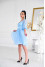 Dress "Elvina" light blue
