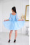 Dress "Elvina" light blue