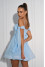 Платье «Мілея» голубого цвета