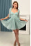 Платье «Мілея» цвета мяты