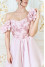 Сукня «Ангеліка» пудрового кольору