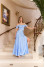"Vailis" dress in light blue