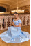 Dress "Irisana" light blue