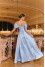 Dress "Irisana" light blue