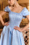 Dress "Irisana" light blue