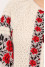 Knitted embroidery "Taisa" milky color