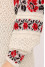 Knitted embroidery "Taisa" milky color