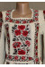 Вязаное платье "Яркая роза"