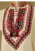 Вязаная вышиванка «Полуботок» с коротким рукавом