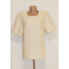 Knitted embroidered shirt 