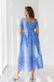 Платье «Ларин» синего цвета