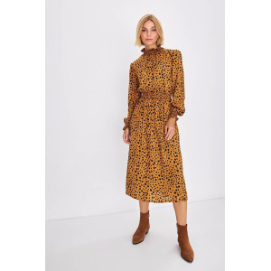 Платье «Віолін» терракотового цвета